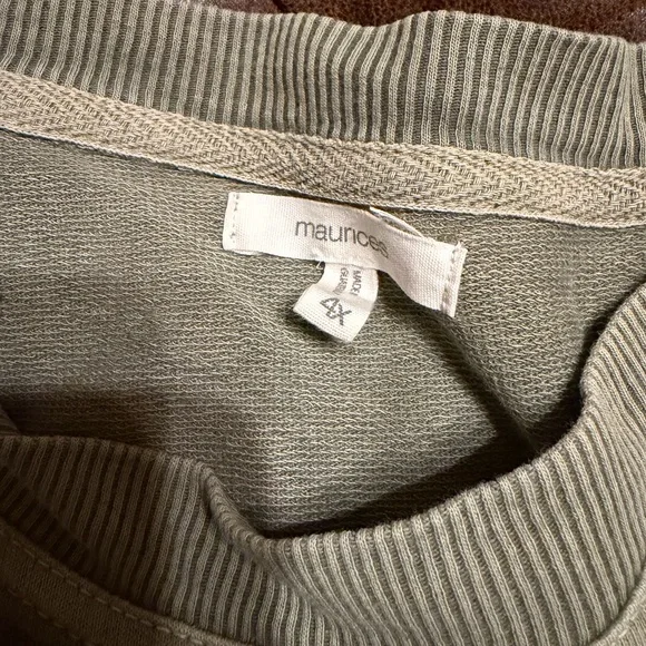 Maurices Sage Green Cozy Pullover - Picture 5 of 5